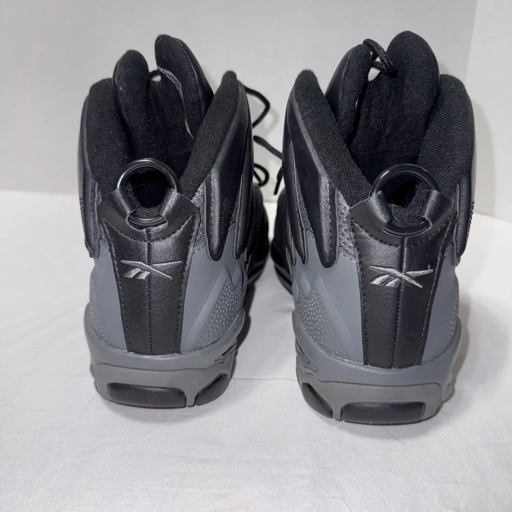 Reebok The Blast Work High Top Sneaker Composite Toe Mens 8.5 Wide RB9406 Black